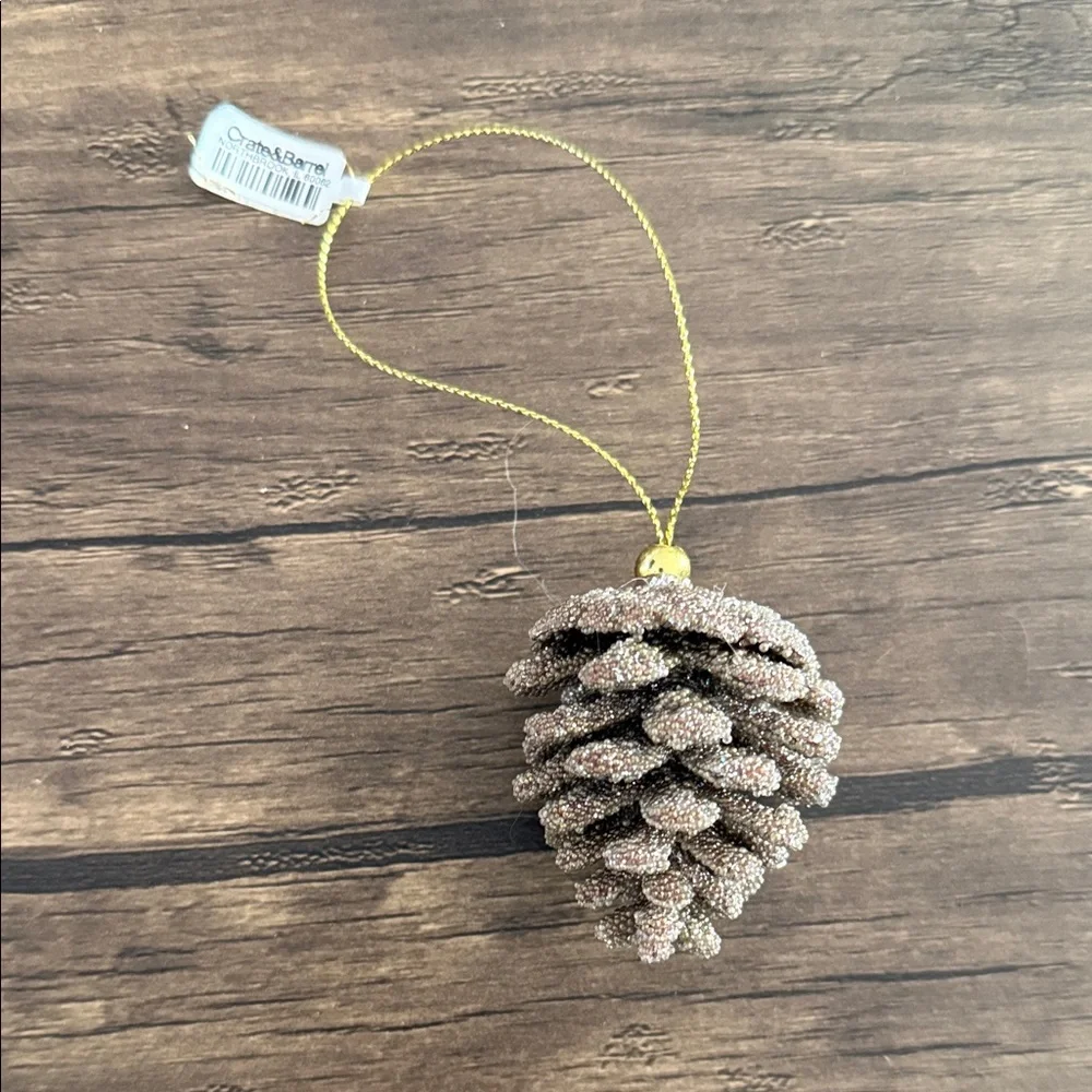 Crate&Barrel rustic brown